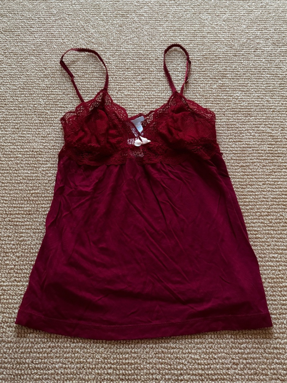 Women's Eberjey Merlot Estelle Camisole, Size Small NWT